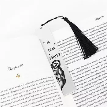 Закладки в стиле Иисуса Подарок учителю для книжного червя Иисус Наблюдающий Печать Литературная закладка Иисус Наблюдающий Подарки 1