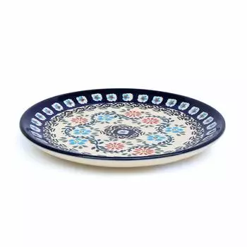 Zaklady Ceramiczne Ceramiczne Boleslawiec Тарелка 19см Boleslawiec/Zaklady (Плоская пластина) -1145 (Польская керамика)