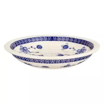 Zaklady Ceramiczne Ceramiczne deep Polish Pottery Boleslawiec/Zaklady Boleslawiec/Plate dish-273