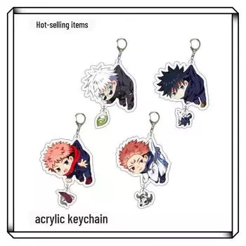 Заклинание Мультфильм Кайсен Тигр Хисахито Аниме Брелок Рюкзак Шарм Gojo Satoru