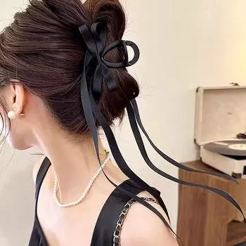 Заколка-бант в стиле ретро Fairy Shark Clip - летний аксессуар для волос