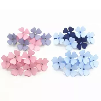 Заколка-цветок, зажим для волос, акриловый головной убор, заколки-цветы, пружинный зажим 8*5*1.5cm