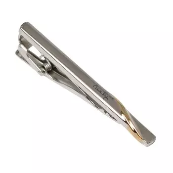 Заколка для галстука Mila Schon, серебристая [Mila Schon] Мужская [MST5420]