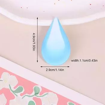 Заколка для волос Angry Expression Drop, акриловая заколка для волос с разбитым сердцем, забавная боковая заколка