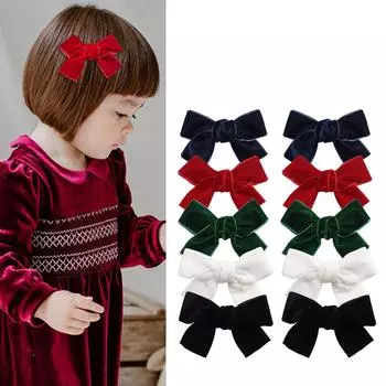 Заколка для волос аксессуары для волос девочки разноцветная заколка девочки 3-дюймовый бант для волос металлическая заколка-барретт детские аксессуары для волос фабрика