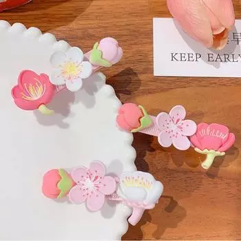 Заколка для волос Аксессуары для волос Женские головные уборы Цветочные заколки для волос Заколки для волос Боковая заколка B