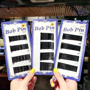 Заколка для волос Blue Card Small Black Wave: Невидимая заколка для волос для стильных дам