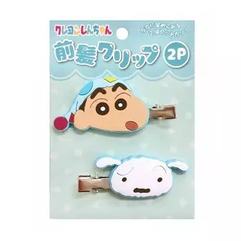 Заколка для волос Crayon, заколка для челки 2P Shin-chan Mint/K-9740C