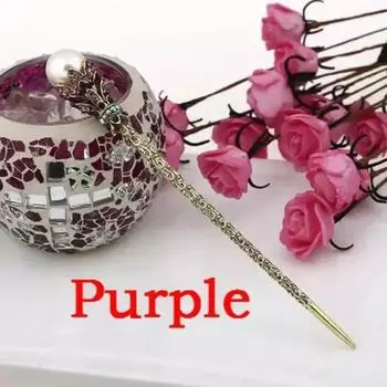 Заколка для волос детская старинная стиль аксессуары для волос простая универсальная ретро заколка для волос древняя ханьфу головной убор заколка для волос для женщин PURPLE