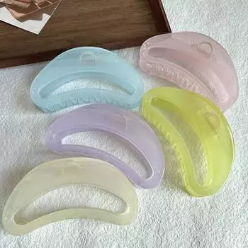 Заколка для волос Fresh Jelly Temperament Shark, женская заколка для волос на затылке, большая заколка для волос, заколка для волос, подставка для заколок чёрный