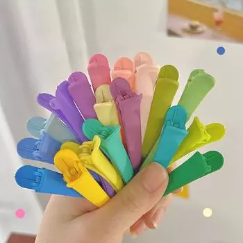 Заколка для волос Ins Wind, заколка для волос с матовым утиным клювом, заколка для края, заколка для челки, простая женская бесшовная заколка для волос, корейские аксессуары для волос, заколка 7.5*1.2cm