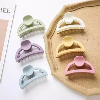 Заколка для волос кремового цвета, заколка для волос ярких цветов, милая заколка для волос в форме акулы, женский головной убор