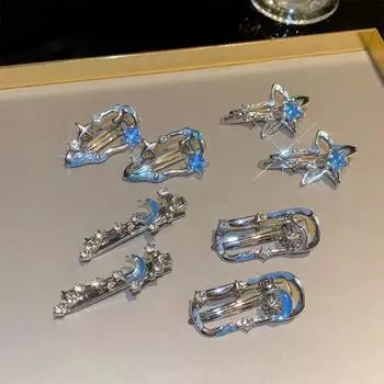 Заколка для волос Ocean Star Аксессуары для волос Мини-заколка для волос Y2k Star Hair Claw для девочек style1