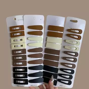 Заколка для волос с молоком и кофе, боковая заколка для челки, сломанная заколка для волос, простая качественная заколка BB, женская заколка на затылке, боковая заколка, чародейка