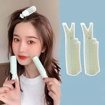 Заколка для волос с пушистой челкой, 2 шт.