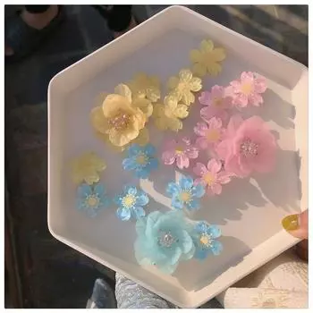 Заколка для волос Сакура: Нежные японские заколки для челки в стиле «сладкого леса» из акрила