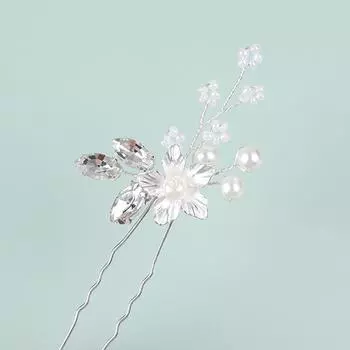 Заколка для волос свадебное платье U-образный диск шпилька для волос аксессуары для волос свадебные украшения простые и красивые головные уборы стразы