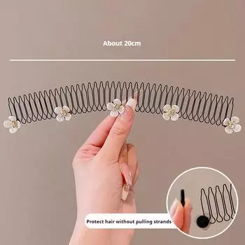 Заколка для волос, украшения для головы, расческа для спутанных волос, вставка-заколка, женская заколка для фиксации волос на затылке, заколка для спутанных волос 1#