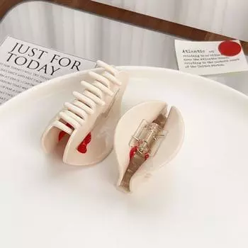 Заколка для волос уксусная кислота акула клип горный хрусталь назад голова захват для волос модная роза цветок волосы коготь для девочек Style B