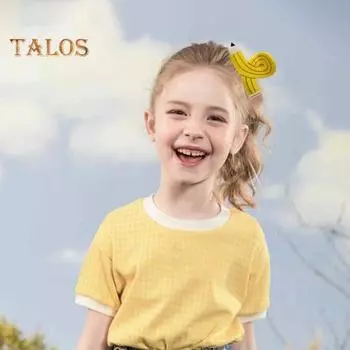 Заколка для волос в форме карандаша для девочек, противоскользящие зубцы, заколка для волос, задняя головка для душа, коготь для волос в виде акулы, подарок для школьников чёрный