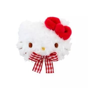 заколка для волос в форме лица sanrio hello kitty заколка для волос 236837