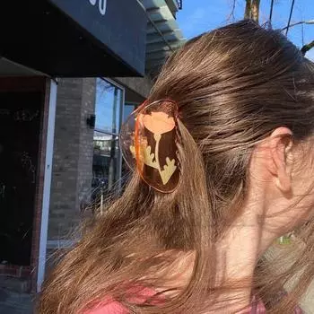 Заколка для волос в виде акулы с уксусной кислотой в корейском стиле Заколка для волос в виде цветка тюльпана Аксессуары для волос Заколка для волос в виде краба A