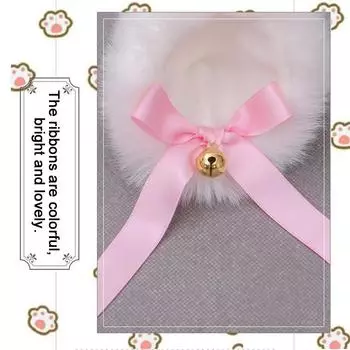 Заколка для волос в виде кошачьих ушек, пушистая плюшевая заколка для косплея, аксессуар для костюма для вечеринки