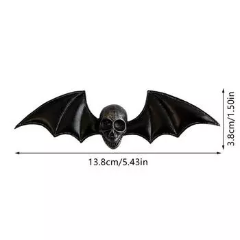 Заколка для волос в виде крыла черепа, темная заколка для волос для девочек, готическая Лолита, декоративная заколка, ювелирные изделия