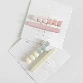 Заколка для волос в виде утиного клюва светло-розового, светло-голубого цвета Love Bean, милая заколка для волос для девочек-студенток, ободок для волос, боковая заколка