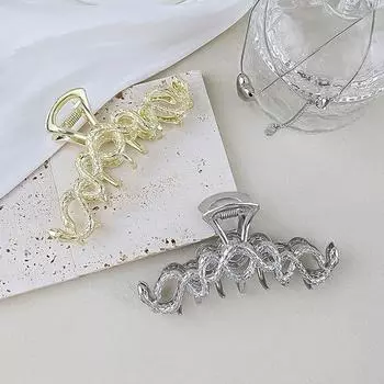 Заколка для волос в виде змеи со знаком зодиака, заколка для волос в китайском стиле для женщин, заколка для волос в виде акулы, головной убор, металлическая заколка для волос