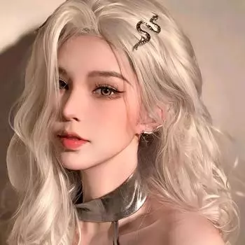 Заколка для волос Wind Metal Serpentine, женственная модная заколка для волос Cold Wind Edge, персонализированные аксессуары