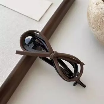 Заколка для волос Yousheng Bow, заколка для волос с бантом, заколка-кнопка, заколки для волос, женские аксессуары для волос на каждый день, вечеринки, свадьбы чёрный