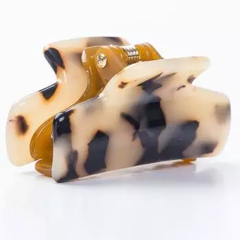 Заколка для волос женская, 4 см длиной, из ацетата, зажим-краб, шпильки, украшения, аксессуары для волос, 1 шт.