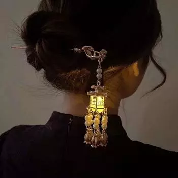 Заколка-кисточка в старинном стиле, заколка для волос, аксессуары для волос для девочек, палочки для волос в китайском стиле, головной убор C