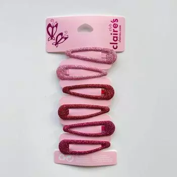 Заколка-клип с блестками из эпоксидной смолы 5 см с пайетками из лукового порошка - Красочная заколка для девочек, для челки и боковых прядей