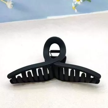 Заколка-краб для волос с цветком для женщин, элегантный зажим-акула, аксессуар для волос с европейским кружевом, ручная работа, шпилька для причесок пучок