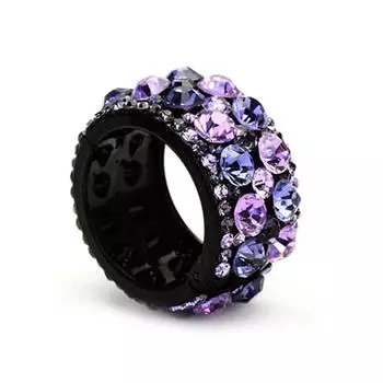 Заколка-краб со стразами, высокая заколка для хвоста, фиксированный держатель для укладки, шпилька для хвоста, стразы F M6G0 white-One-size