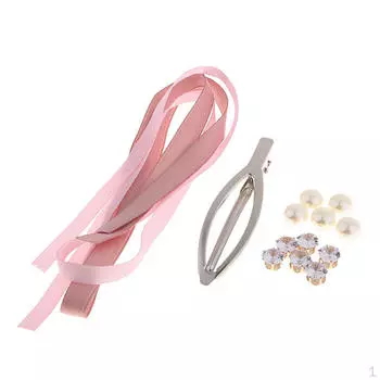 Заколка розовый