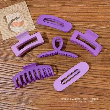 Заколка-зажим для волос Periwinkle Blue Shark - головной убор в стиле знаменитости для женщин F662 Pumpkin Claw