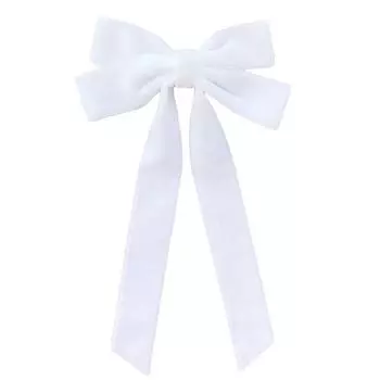 Заколки-банты из бархата для женщин, темпераментная заколка для волос в виде хвостика, заколка для волос для девочек, черная красная лента, заколка для волос, модные аксессуары для волос