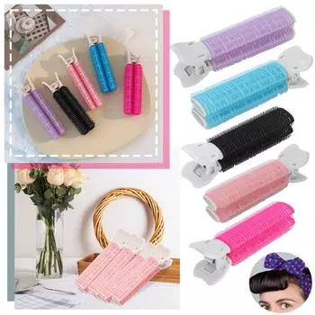 Заколки для увеличения объема волос, 2 шт., зажимы для объема волос, зажимы для мгновенного увеличения объема волос для женщин One Size розовый