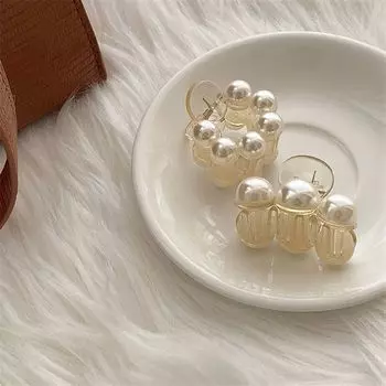 Заколки для волос Аксессуары Сладкий коготь Краб Шпильки для волос Креативность Стильные заколки Заколки для волос Коготь 4cm белый