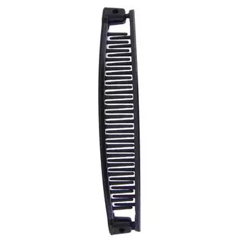 Заколки для волос «банан» Заколки для волос «банан» для женщин Винтаж большие заколки для волос «банан» для густых тонких волос расчески-бананы заколки One Size чёрный