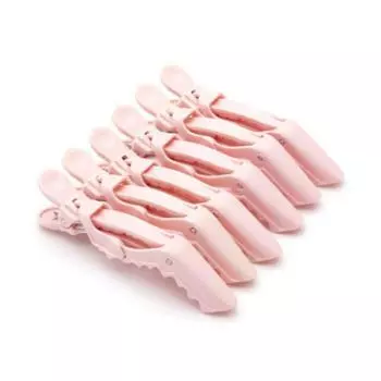 Заколки для волос Bay51, розовые, 6 шт.