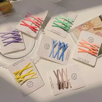 Заколки для волос Боковые зажимы для волос Металлические зажимы Bb Наборы заколок для волос для девочек Маленькие зажимы для волос «утконос» Женские заколки для волос