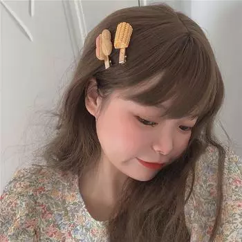 Заколки для волос для девочек Женские заколки Корейские заколки Заколки для волос Кукуруза Арахис Аксессуары для волос Corn