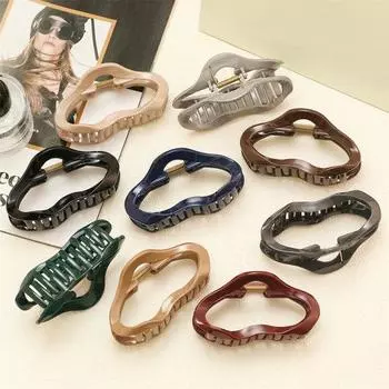 Заколки для волос для женщин, густые тонкие волосы, зажимы для челюстей сильной фиксации, большие нескользящие матовые заколки для волос, подарок для девочек, аксессуары для волос синий