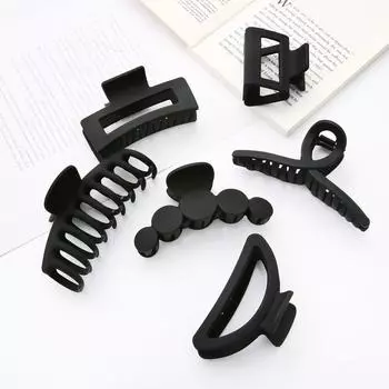 Заколки для волос для женщин и девочек, заколки для волос с кристаллами и стразами, жемчугом, пластиковые когти, аксессуары для волос