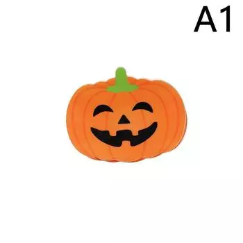 Заколки для волос на Хэллоуин, жуткие зажимы для тыквы, заколки для затылка, заколки для волос в виде летучей мыши, аксессуары для волос