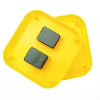 Заколки для волос, Настольный органайзер жёлтый